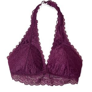 Gilly Hicks Sydney Halter Lace Bralette S